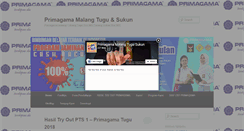 Desktop Screenshot of primagamatugusukunmalang.com